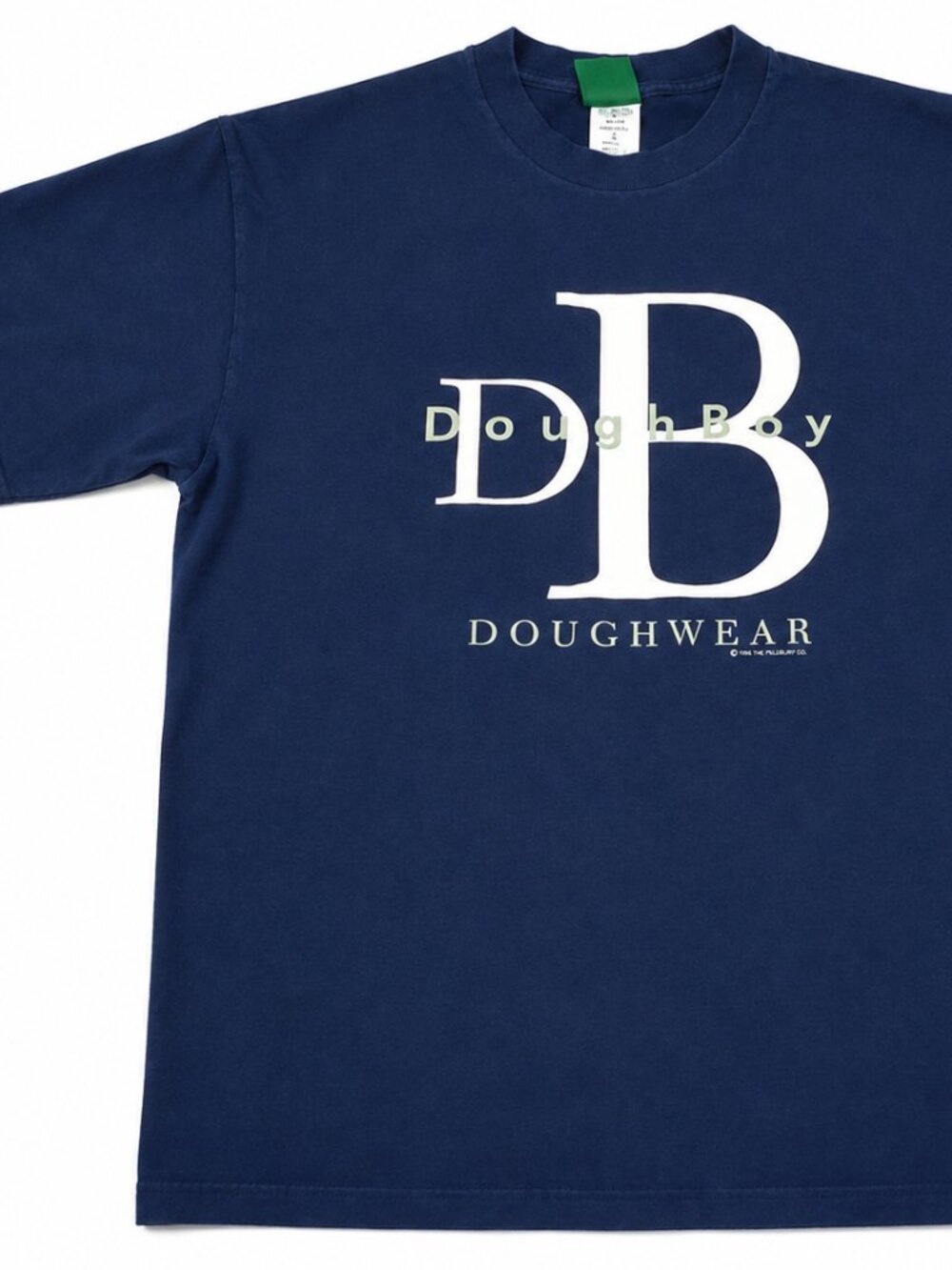 Navy Doughboy Logo T-Shirt | Size L | Men's | Open To Offer